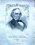 Sheet Music: Funeral March: Daniel Webster
