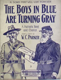 "The Boys In Blue Are Turning Gray", (1895)