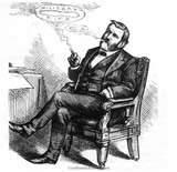 "All Smoke," Harper's Weekly, May 11, 1872