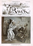 "The Medium and His Dupes," Puck, April 6, 1887