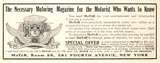 Advertisement for Motor Magazine, 1911