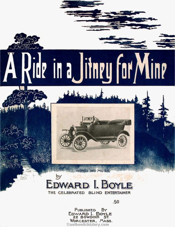 A Ride In a Jitney For Mine