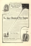 Ajax Chemical Fire Engine Ad, 1910