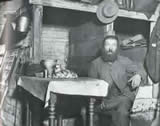 Sabbath Eve in a coal cellar, Ludlow Street, early 1890s