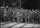 Breaker boys in coal mine, Pittston, PA, 1/10/1911