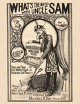 Sheet Music: "What's The Matter With Uncle Sam?" (1913)