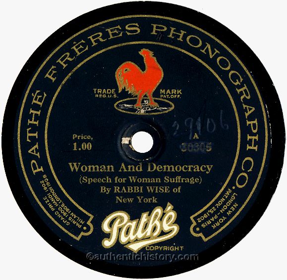 Women and Democracy (speech for Women Suffrage)