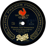"Woman and Democracy" (speech for Women Suffrage) by Rabbi Stephen Wise (c.1918)