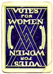 Playing Card: "Votes For Women"