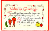 Postcard: Valentine Greetings