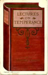 Postcard: "Lectures on Temperance"