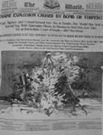 The World newspaper about the Maine explosion