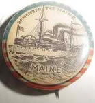 Remember The Maine Button