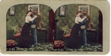 Stereoview: The Soldier's Farewell (1898)