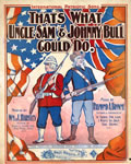Sheet Music: "That's What Uncle Sam and Johnny Bull Could Do" (1899)