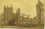 Galveston Flood, 1900: St. Patrick Church Ruins