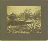 Galveston Flood, 1900: 10th St. looking south