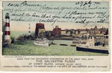 1904 Galveston Flood Coney Island Exhibit (New York) Postcard