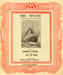Sheet Music: "The Titanic is Doomed and Sinking" (1912)