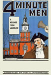 Poster advertising 4 Minute Men