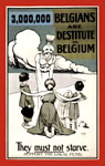 Belgium Relief poster