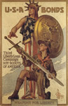 Liberty Loan poster featuring the Boy Scouts
