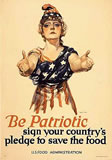 "Be Patriotic, sign your country's pledge to save the food"