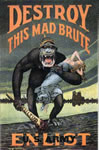 Destroy This Mad Brute (U.S. Army version of British poster)