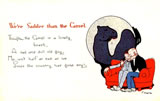 Postcard: "We're Sadder Than The Camel"