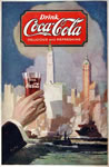 1920 Coca-Cola Ad with Manhattan Skyline