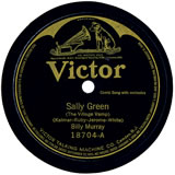 "Sally Green (The Village Vamp)" by Billy Murray (1920)