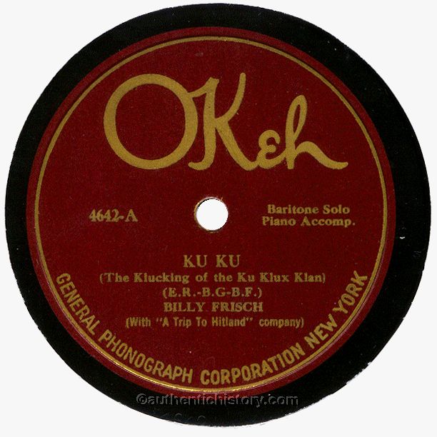 "Ku-Ku", The Klucking of the Ku Klux Klan