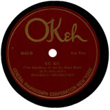 "'Ku-Ku', The Klucking of the Ku Klux Klan" by Markels Orchestra (1922)