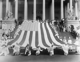 Photograph: Klan march on Washington, D.C., August 9, 1925