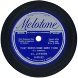 "That Bonus Done Gone Through" by Lil Johnson (1936)