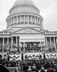 Photograph of Franklin D. Roosevelt's 1st Inauguration: March 4, 1933