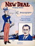 Sheet Music: "New Deal March Song" (1933)