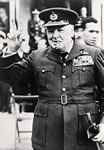 Winston Churchill in uniform