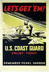 Poster: "Let's Get'em", U.S. Coast Guard