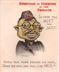 Greeting Card: "In Case You Meet This Jap"