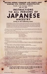 Japanese Internment Order, dated May 14, 1942