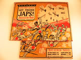 Wooden Dart Board: "Now's Your Chance; Get Those Japs! Right in the Pants"