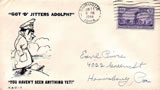Postal Cover: "Got 'D' Jitters Adolph?"