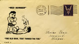Postal Cover: "Red Bomber; The Old Sock That Turned the Tide"