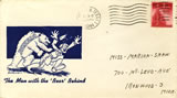 Postal Cover: The Man With the 'Bear' Behind"