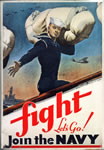 Sign: Fight; Let's Go!; Join the Navy