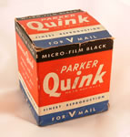 Parker "Quink" Ink for V-Mail
