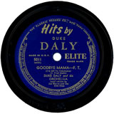 "Goodbye Mama (I'm Off to Yokohama) by Duke Daly (1941)