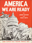Sheet Music: "America We Are Ready" (1942)