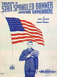 Sheet Music: "There's a Star Spangled Banner Waving Somewhere" (1942)